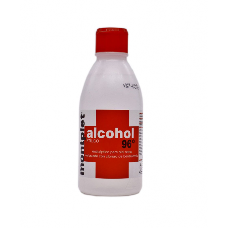 Alcohol etílico 96º - 250ml/1l