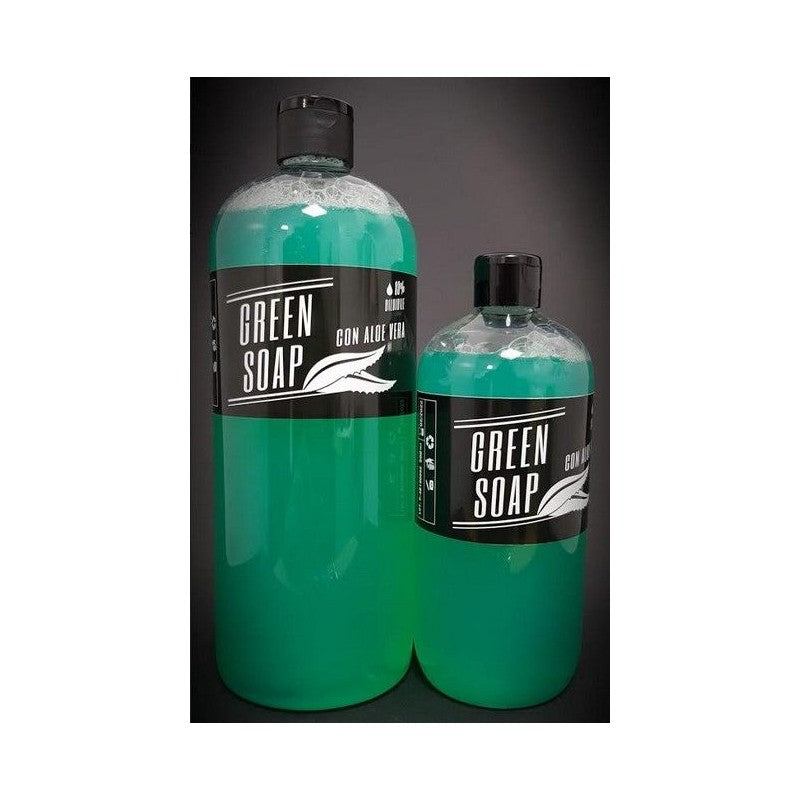 GREEN SOAP CON ALOE VERA - 500ml/1L