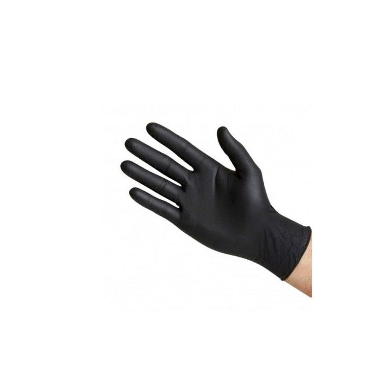 Guantes Negros Látex - Caja 100uds