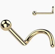 Nostril Titanio F-136 bola