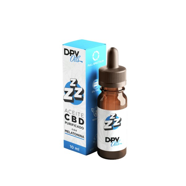 Aceite CBD con melatonina ZZZ 10 ml