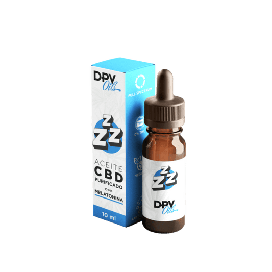 Aceite CBD con melatonina ZZZ 10 ml