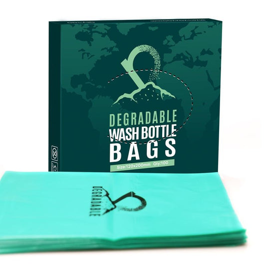Cubre botellas degradable