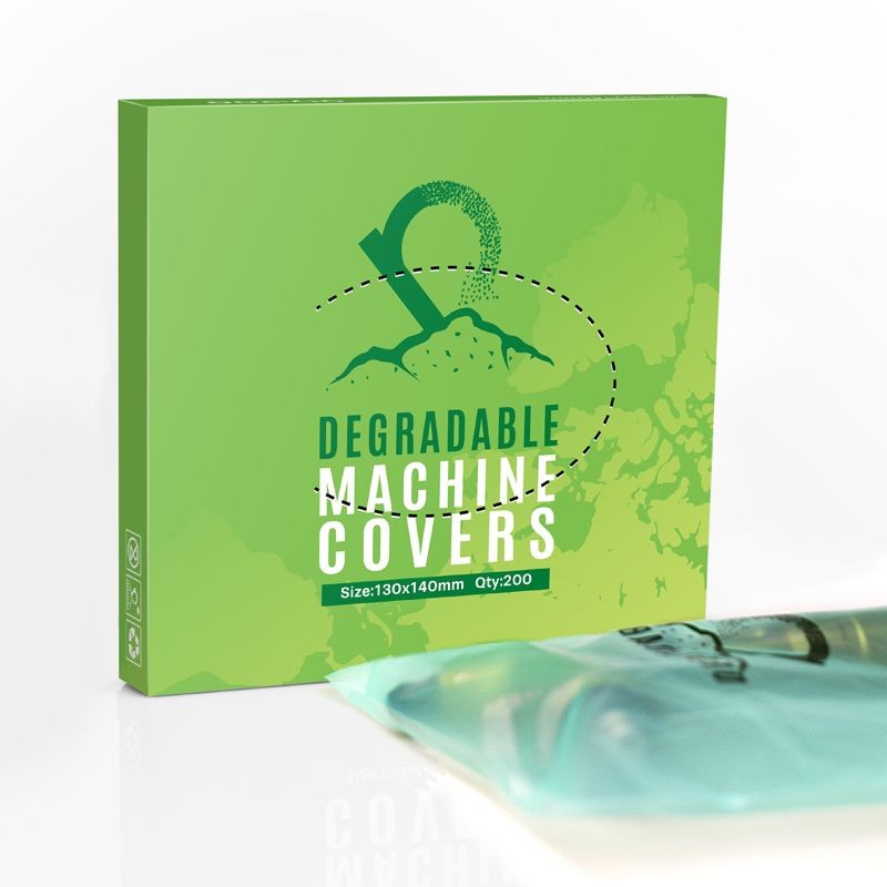 Cubre máquinas degradable