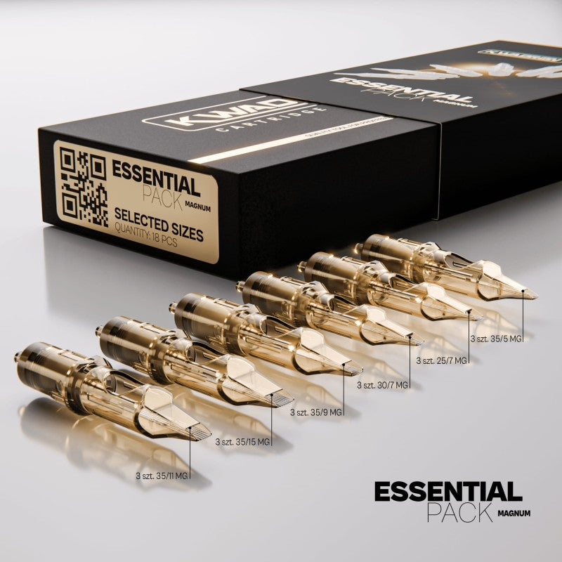 Cartuchos Kwadron Magnum Esencial Pack - 18 uds.