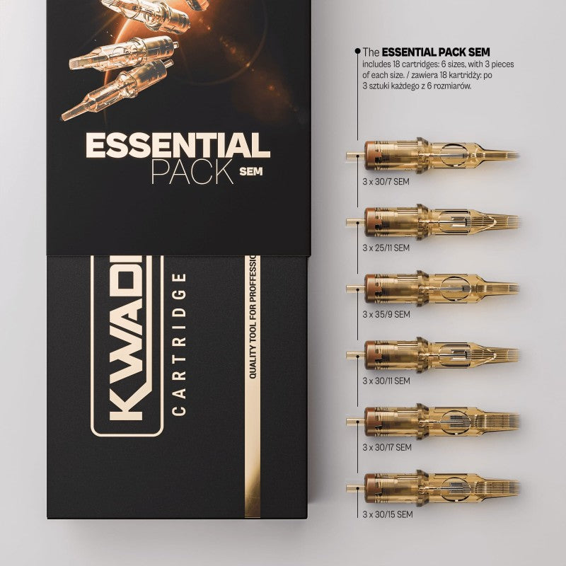 Cartuchos Kwadron SEM Esencial Pack - 18 uds.