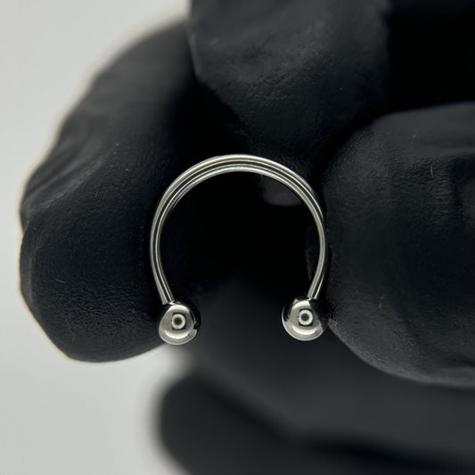 Externally Threaded hoop 2 ball