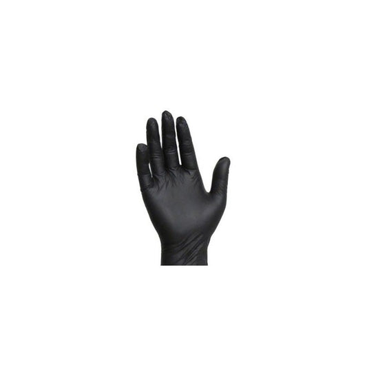 Guantes Negros Nitrilo - Caja 100uds