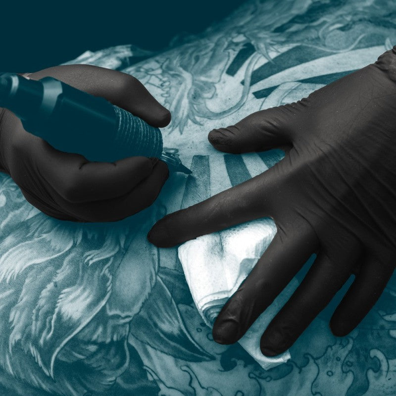 Guantes Black Pearl Nitrilo Unigloves - Caja 100uds