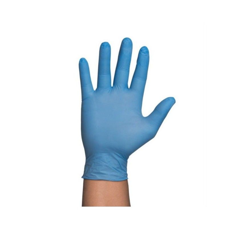 Guantes Azules Nitrilo - Caja 100uds