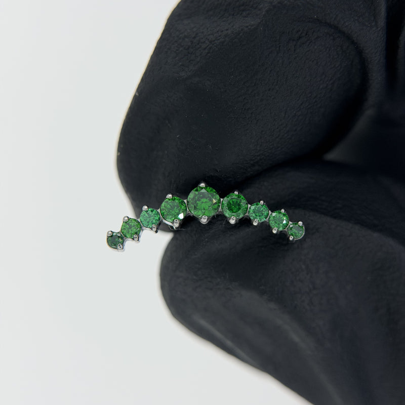 9 Set CZ Stone Top