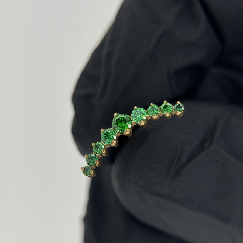 9 Set CZ Stone Top