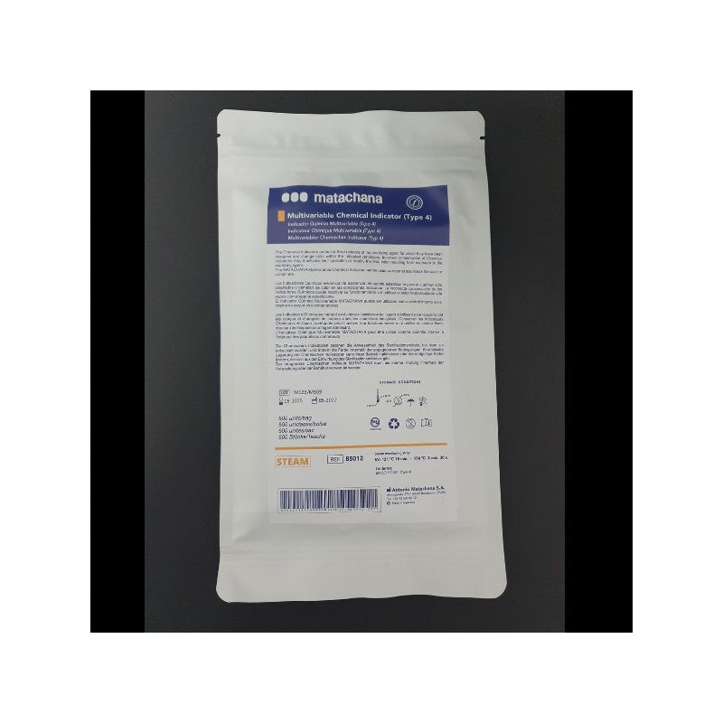 Indicador químico multivariable tipo 4 para vapor 500 unid
