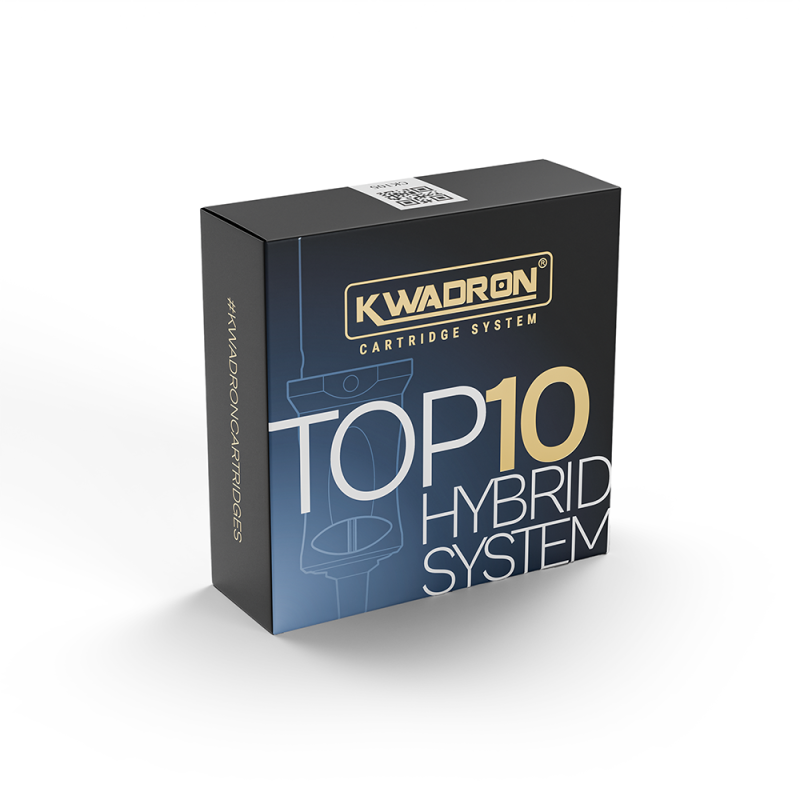 Kwadron TOP10 Hybrid Pack – Pack DE 10 Cartuchos Para Tatuaje