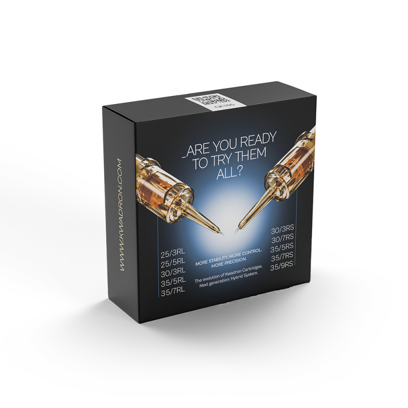 Kwadron TOP10 Hybrid Pack – Pack DE 10 Cartuchos Para Tatuaje