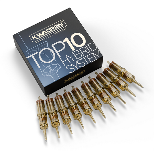 Kwadron TOP10 Hybrid Pack – Pack DE 10 Cartuchos Para Tatuaje