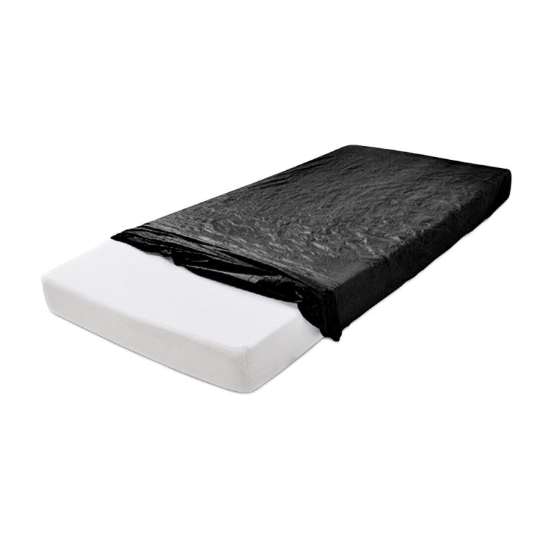 Sábanas negras plastificadas Maimed - 10 uds.