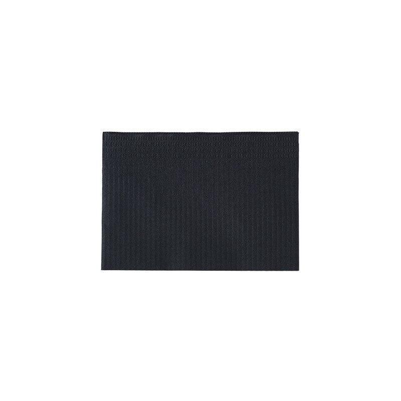 Servilletas plastificadas negras - Alta calidad