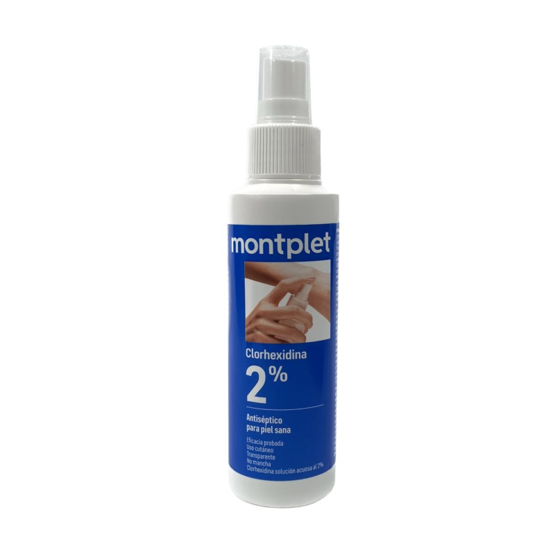 SOLUCIÓN ACUOSA CON CLORHEXIDINA 2% ANTISÉPTICO PARA PIEL SANA - 100ml